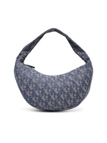 Calvin Klein Дамска чанта Ckj Monogram Pinched Medium Shou LV04F3206G Син