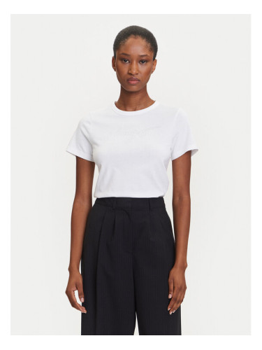 HUGO Тишърт Deloris 50532137 Бял Regular Fit