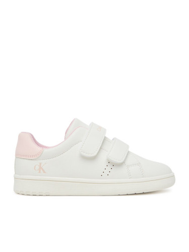 Calvin Klein Сникърси Low Cut Velcro Sneaker V1A9-83087-1355 S Бял