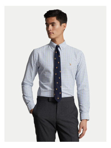 Polo Ralph Lauren Риза 710922273002 Светлосиньо Custom Fit