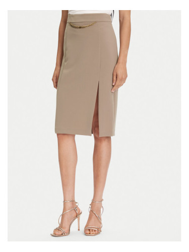 Marciano Guess Миди пола 5YGD07 7357A Бежов Regular Fit