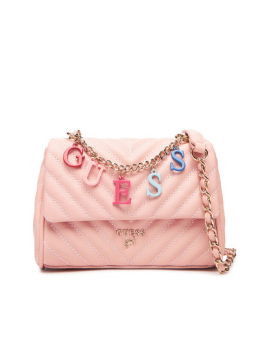 Guess Дамска чанта J4YZ45 WFZL0 Розов