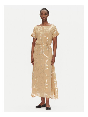 Bruuns Bazaar Коктейлна рокля Caroli BBW4550 Бежов Regular Fit