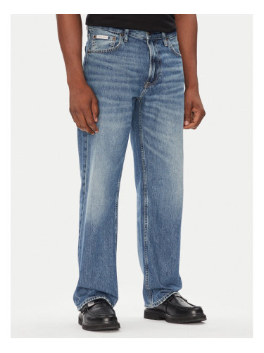 Calvin Klein Jeans Дънки 90s LV04RC761G Син Straight Fit