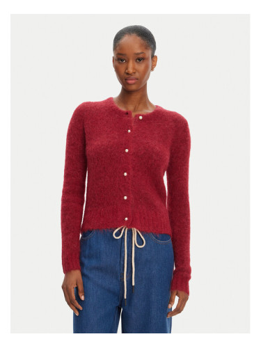 Munthe Кардиган Povilla 252160025272 Бордо Regular Fit