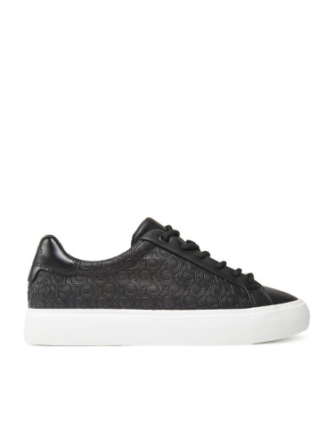 Calvin Klein Сникърси Vulc Lace Up Mono Pu HW0HW02573 Черен