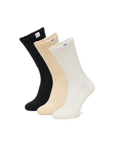 Roxy Дълги чорапи CEO_AS_ROXY_16_W_AW25 (3 PACK) mix Бял