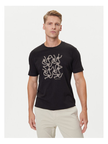 JOOP! Jeans Тишърт 15 JJJ-08Anup 30047002 Черен Modern Fit