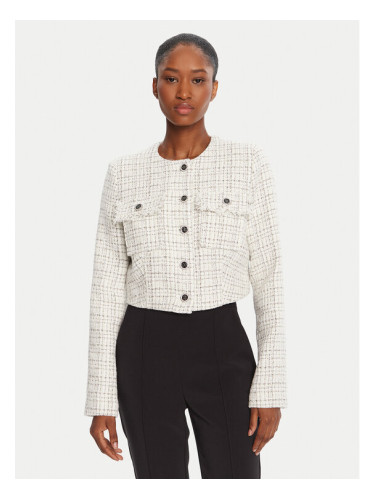 Guess Преходно яке W5YN44 WHDB2 Бял Regular Fit