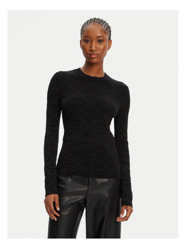 HUGO Пуловер Satero 50542604 Черен Slim Fit