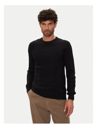 Guess Пуловер M5YR07 Z3FC2 Черен Regular Fit