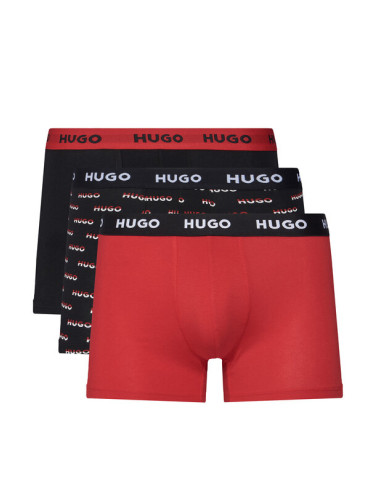 HUGO Комплект 3 чифта боксерки 50532559 Цветен