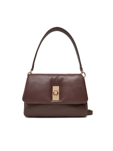 Tommy Hilfiger Дамска чанта Soft Leather Conv Crossover AW0AW17638 Кафяв