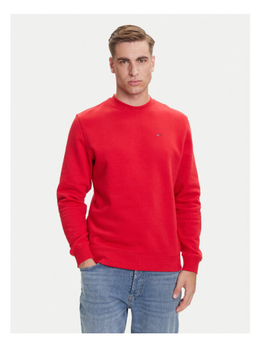 Tommy Jeans Суитшърт DM0DM20741 Червен Regular Fit