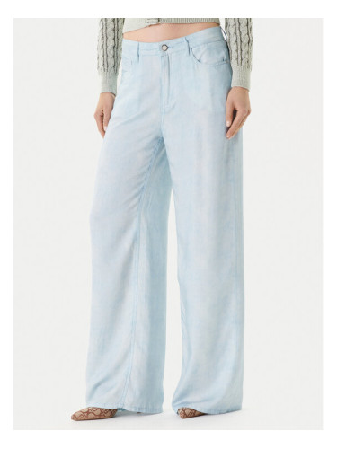 Guess Текстилни панталони 176485 Син Slim Fit