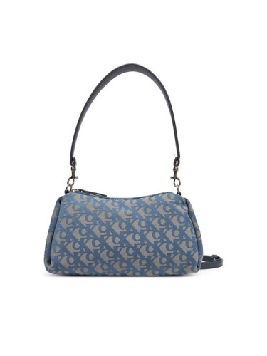Calvin Klein Jeans Дамска чанта Ckj Monogram Drop Sm Shoulder Ba LV04K3142G Син
