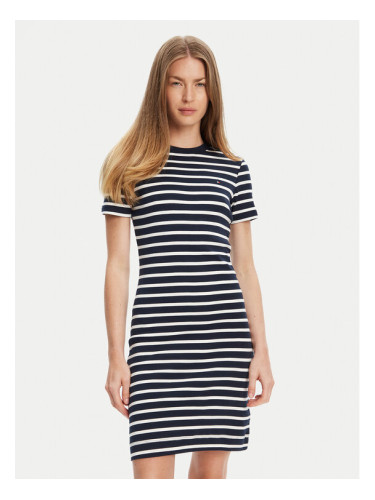 Tommy Hilfiger Ежедневна рокля New Cody WW0WW42721 Тъмносин Slim Fit