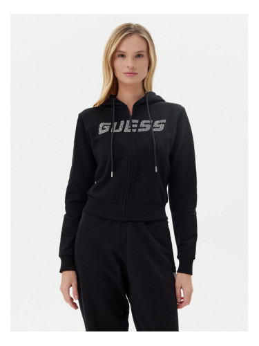 Guess Суитшърт V5GQ10 KCRP0 Черен Regular Fit