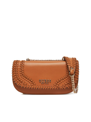 Guess Дамска чанта Tatum HWNG96 67210 Кафяв