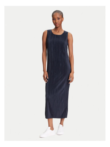 Calvin Klein Ежедневна рокля LV044A211G Тъмносин Slim Fit