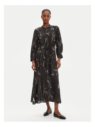 Munthe Рокля тип риза Portland 252132625220 Черен Regular Fit