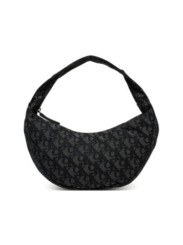 Calvin Klein Дамска чанта Ckj Monogram Pinched Medium Shou LV04F3206G Черен