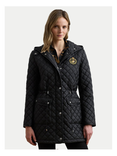 LAUREN RALPH LAUREN Преходно яке 297979534001 Черен Straight Fit