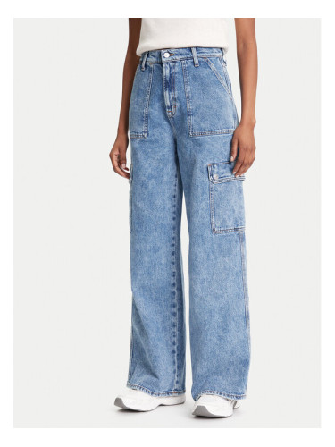 Tommy Jeans Дънки Claire DW0DW20479 Син Wide Leg