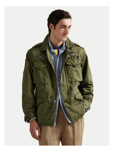 Polo Ralph Lauren Преходно яке 710970575001 Зелен Regular Fit