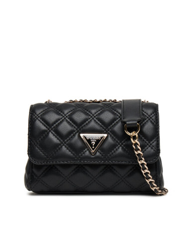Guess Дамска чанта Giully II Mini HWQG96 73740 Черен