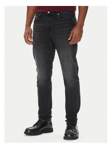 Calvin Klein Jeans Дънки LV04RB754G Черен Slim Fit