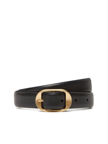 Calvin Klein Дамски колан Forged Pin Belt 25Mm LV04K7014G Черен