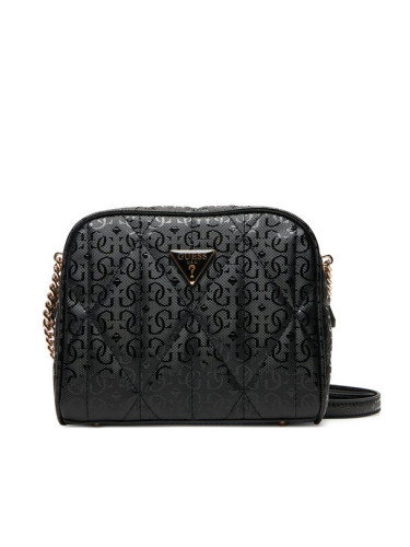 Guess Дамска чанта Aldina HWGG96 63140 Черен