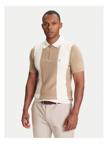 Guess Пуловер M5YR11 Z3OE2 Бежов Regular Fit