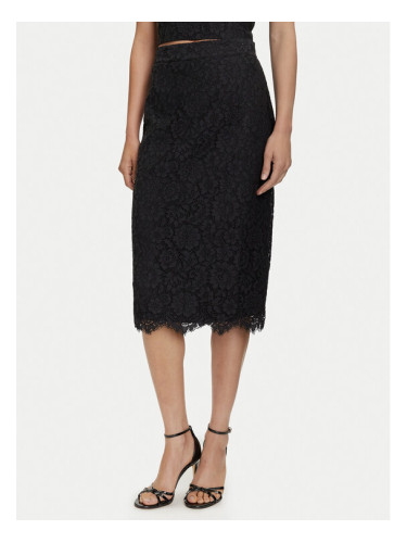 Guess Пола тип молив W5YD12 WHD00 Черен Regular Fit