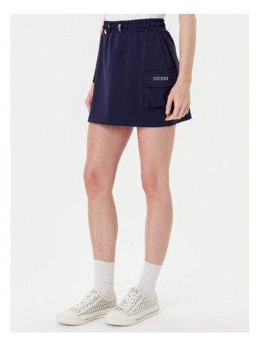 Guess Мини пола V5YD04 KCX42 Тъмносин Regular Fit