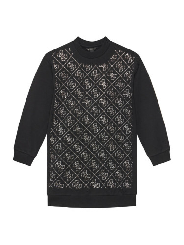 Guess Ежедневна рокля J5YK02 KA6V4 Черен Regular Fit