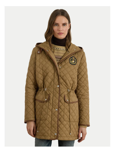 LAUREN RALPH LAUREN Преходно яке 297979534002 Кафяв Straight Fit