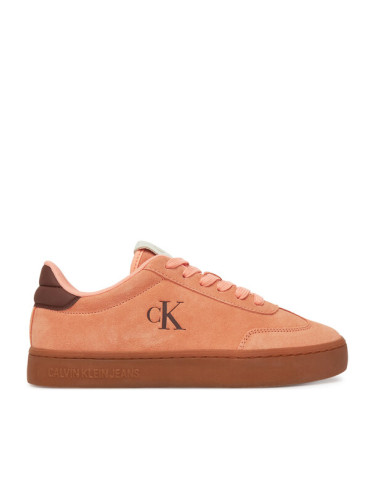 Calvin Klein Jeans Сникърси Classic Cupsole Mix In YW0YW01767 Оранжев