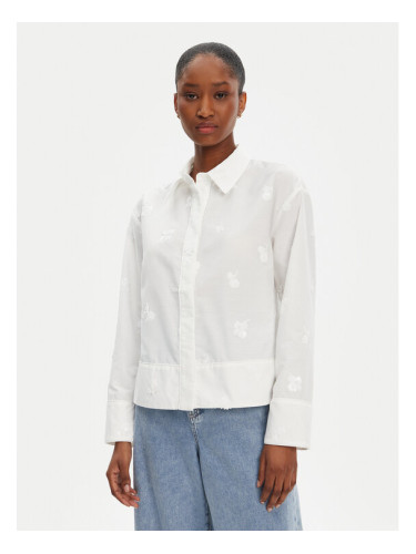 Munthe Риза Kaseia 252103225229 Екрю Regular Fit