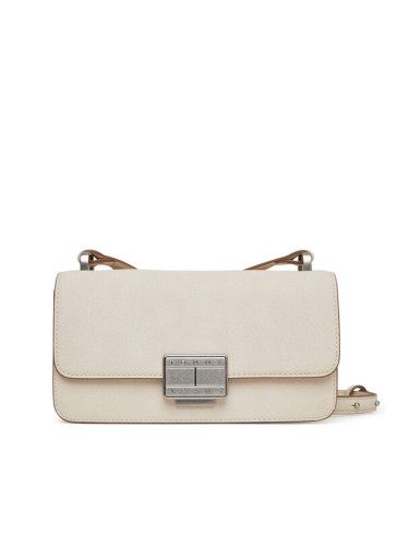 Tommy Jeans Дамска чанта Tjw Crush Crossover AW0AW17529 Екрю