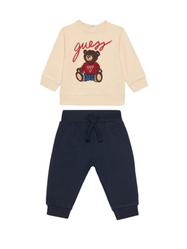 Guess Анцуг H5YI00 KAX74 Бежов Regular Fit
