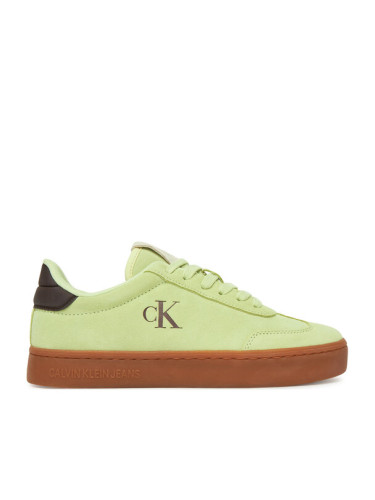 Calvin Klein Jeans Сникърси Classic Cupsole Mix In YW0YW01767 Бял