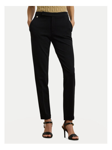 LAUREN RALPH LAUREN Текстилни панталони 200758961002 Черен Straight Fit