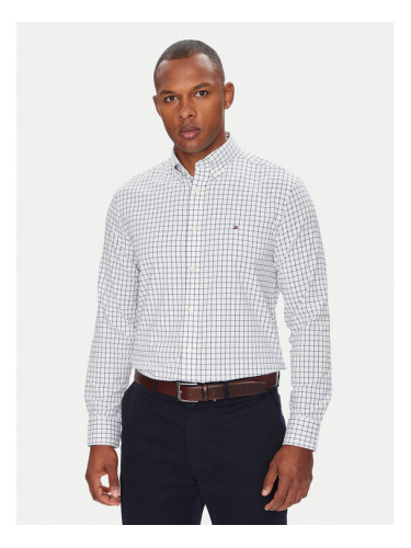 Tommy Hilfiger Риза Performance MW0MW39680 Бял Regular Fit