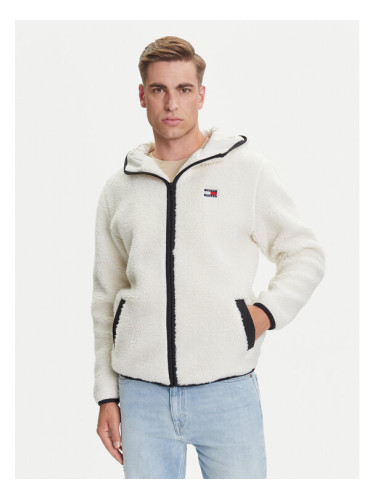 Tommy Jeans Преходно яке Teddy DM0DM19224 Бежов Regular Fit