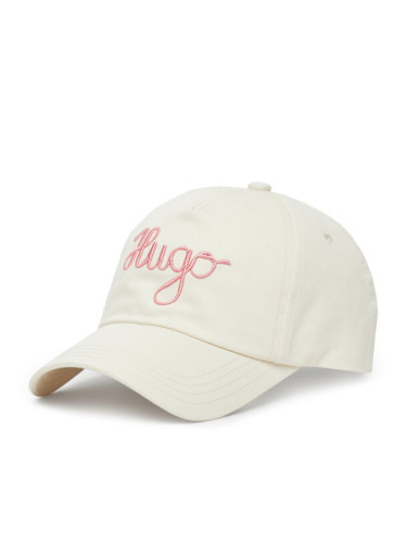HUGO Шапка с козирка Cara-PE 50546591 Екрю