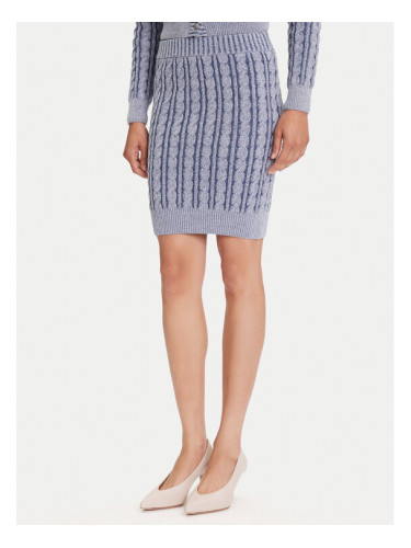 Guess Мини пола W5YD68 Z3OU0 Син Regular Fit