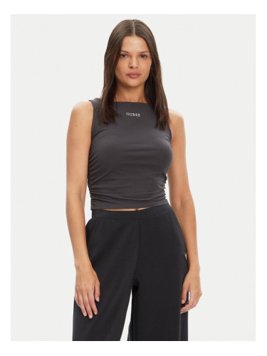 Guess топ V5YP00 J1314 Сив Slim Fit