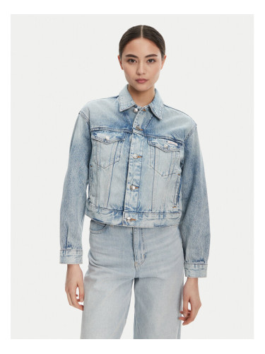 Calvin Klein Jeans Дънково яке 90s LV047C791G Син Relaxed Fit